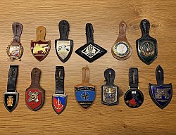 13x Verbandsabzeichen NATO etc / Original! Rar! Abzeichen! No Bajonett