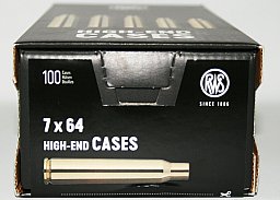 100 Stück NEUE RWS Hülsen 7x64 RUAG HighEndCases Wiederladehülsen> NEUE 100er Packung! #2412375
