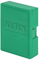 RCBS 9889 Original DIE STORAGE BOX | Matrizen Aufbewahrungsbox Kunststoff Schachtel 3-DIES GREEN NEU