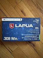 Lapua Naturalis .308 win