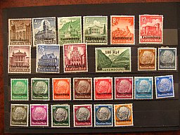 26x Deutsches Reich Luxenburg Postfrisch.