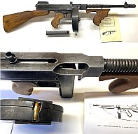 The Chicago Typewriter - Denix-Replika der "Tommy Gun"