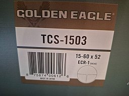 Vortex Golden Eagle 15-60x52 ECR-1 Long Range Bench Rest Präzision