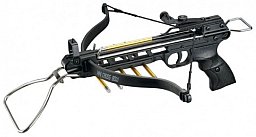 Pistolen Armbrust VIPER Alu-Body 80lbs-35kg inkl. 3 Aluminium - Pfeile Bolzen + Fußschlaufe