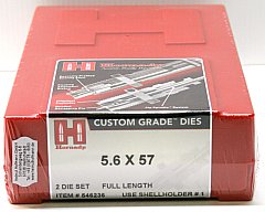 1 x HORNADY Full Length Set 2-Die Matrizensatz Speciality 5.6x57 .224 5,6x57 #546236 Series IV (4)