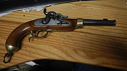 Vorderlader Perkussions Pistole Preussen Kavallerie M1850 vermutlich Danzig schöner Zustand