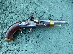 Steinschloßpistole M an 13 Frankreich, St. Etienne von 1811