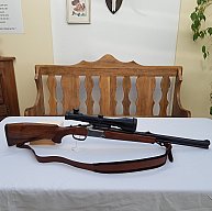 Blaser Bockbüchsflinte Kal.30RBlaser 20/76 EL Kal.5,6x50R Magn. Zeiss Zielfernrohr 3-12x56 Abs. 0