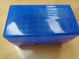 50 Hülsen RWS, Kaliber 6,5x57 R, einschließlich Patronenbox