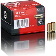 100 Stück NEUE GECO Wiederladerhülsen .40 S&W /Boxerzünder/Original verpackt in 100er Box #2318133