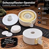 Schusspflaster-Spender für 2.000er Pflasterrolle – weiß