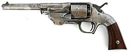 Center Hammer Army Perkussionsrevolver Allen & Wheelock , Kaliber .44, Sammlerwaffe, Originalzustand