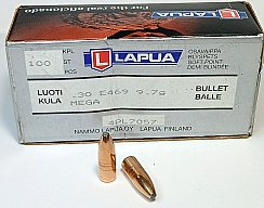Lapua Mega Geschosse, Kal.30, 9,7 g-150gr