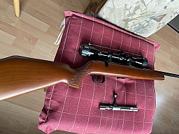 Mauser 107, 22 lfB, + TASCO 4x32, wie neu,