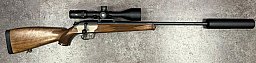 Blaser R93, Kal.357 H&H inkl. ZF Django Optics RS8i 2,5-20x56 und S.I.W. OBK Schalldämpfer