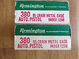 Patronen 380 Autom. 9mm Kurz