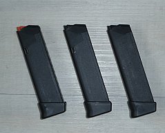 3 original Magazine Glock 17 Gen3 und Gen5 19-Schuss unbenutzt neuwertig