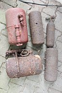 Wehrmacht Flammenwerfer Tank Konvolut. Zur Restauration