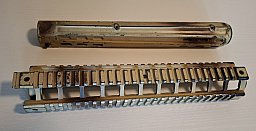Picatinny Handschutz G3, SAR M41, MKE T41, Fallschirmjäger, ISAF, NATO, Bundeswehr, Hersteller B&T