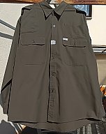 Jagd Hemd oliv Gr. XL (XXL)