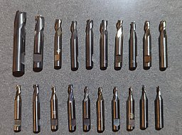 20x Schaft-Fräser 2mm - 10mm