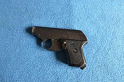 SCHRECKSCHUSS PISTOLE PERFECTA MODELL G3 6mm PLATZ