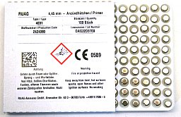 100 Stück RWS/RUAG SN Amboss/Boxer/Anzündhütchen #4031 Small Pistol S.P. | 4,45mm - Pistole/Revolver