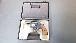 Älterer Signalrevolver von RÖHM Mod. RG 89, Kal. 9 mm Knall PTB Nr. 451 im Karton