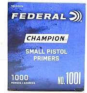 5.000 Zündhütchen FEDERAL Zünder S.P. Small Pistol #100 FED100 > 1000St. IPSC Revolver WEICH NEU
