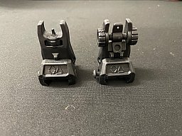 Oberland Arms Flip Visiere Schwarz BUIS