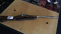 Vorderlader Perkussion Karabiner Artillerie Frankreich Charleville mit Bajonettaufnahme +Riemen