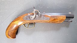 Älterer Nachbau einer kleinen Perkussions Pistole Hersteller DIKAR Mod. Kal.45