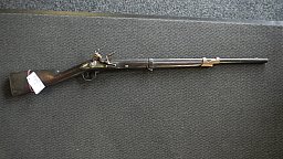 Vorderlader Steinschloß Kavallerie Karabiner Frankreich 1877 Charleville An IX Ladestock fehlt