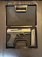 Walther P99 Schreckschuss Pistole 9mm P.A. bicolor vernickelt