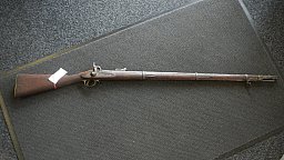 Vorderlader Perkussion Gewehr England für Asien Kein schöner Zustand im Laufinneren