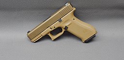 Pistole Glock 19X, 4", Kal. 9mmLuger, nPVD-Oberflächen-Beschichtung, sehr gut