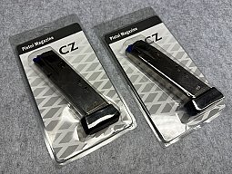 2 Stück CZ Shadow II Magazine Kaliber 9mm Luger 19 Schuss