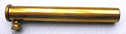 Altes Pulvermaß aus Messing für Schwarzpulver