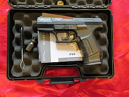 Walther P99 Schreckschuss Pistole 9mm P.A.K. schwarz, PTP 762, NEU und OVP!