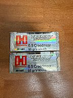 6,5 Creedmoor Hornady V-Max 95 gr – 2×20 Patronen – Fabrikmunition