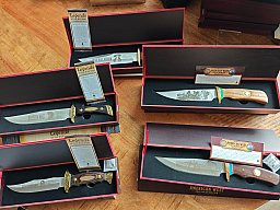 5-teiliges Sammlermesserset „Legends of the Wild West“ & „American West“ – American Mint