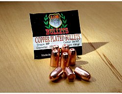 500 LOS Geschosse Bullets .38 / .357 (Dia: .358) 158gr Hohlspitz (500 Stk.) HP