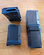 2x Cross Industries CROSS MAG 10/10 Magazine (AR15, .223 Rem, Smoke)