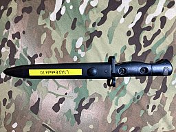 British Army Enfield L1A3 Bayonet Bajonett für L1A1 1970