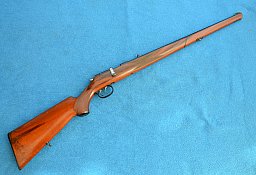 SCHÖNE REPETIERBÜCHSE ANSCHÜTZ STUTZEN MIT JAGDSCHAFT UND STECHER .22LR