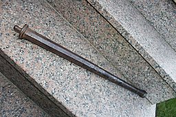 ANTIKES KANONENROHR 59 cm v. MODELLKANONE ?? 8 Eckig gestempelt N