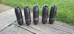 DEKO 4 cm KM Flak SplitterGesch.ohne Zünder - ORIGINAL WW 2