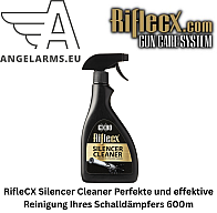 RifleCX Silencer Cleaner Perfekte und effektive Reinigung Ihres Schalldämpfers 600m www.angelarms.eu