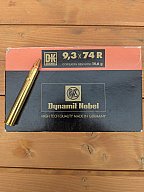 9,3x74R, RWS Doppelkern 20 Schuss wie neu