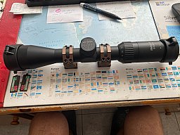 Simalux Zielfernrohr 3-12x 44 mit Halterungen